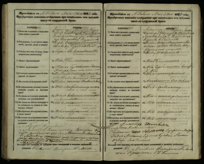 Pasvalio Romos katalikų parapijos bažnyčios 1876–1885 metų priešjungtuvinės apklausos knyga