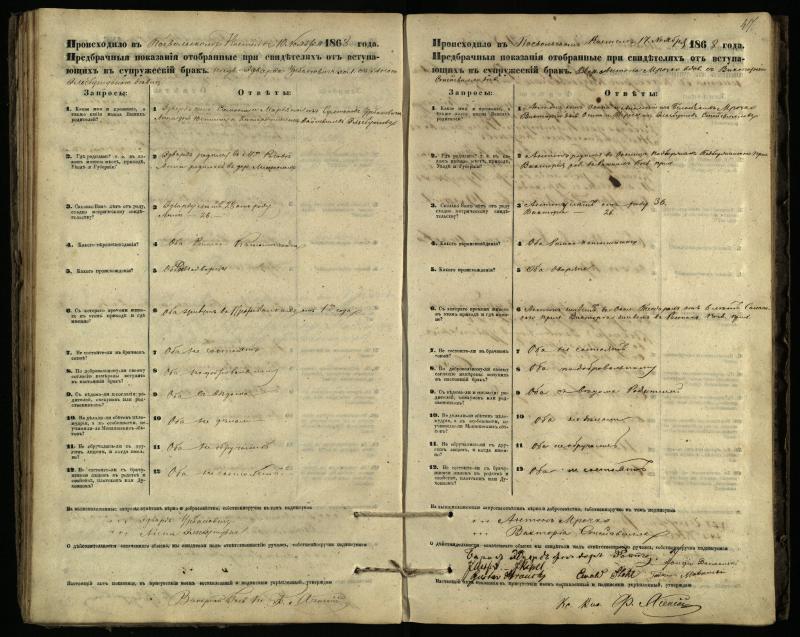 Pasvalio Romos katalikų parapijos bažnyčios 1866–1876 metų priešjungtuvinės apklausos knyga