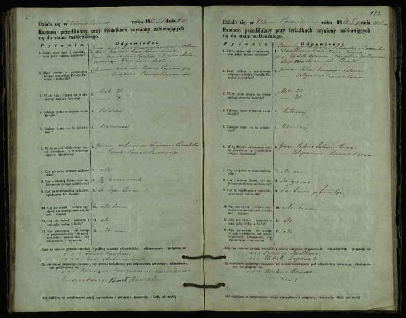 Pasvalio Romos katalikų parapijos bažnyčios 1859–1867 metų priešjungtuvinės apklausos knyga