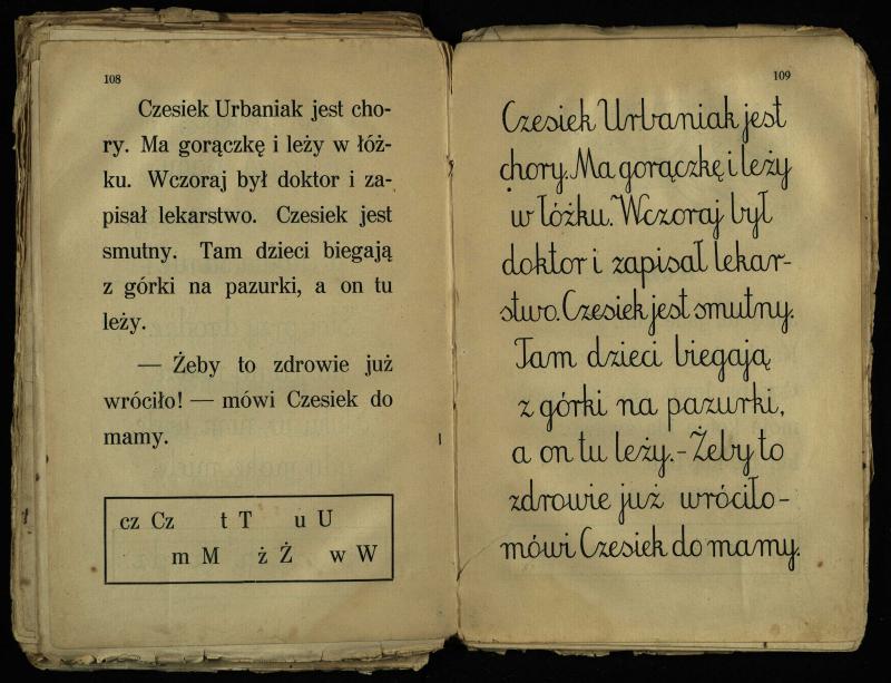 U NAS : Elementarz dla wsi metoda wyrazowa