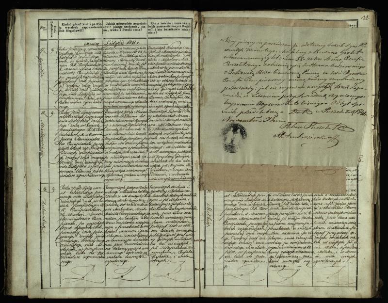 Pumpėnų Romos katalikų parapijos bažnyčios 1837–1848 metų jungtuvių metrikų knyga