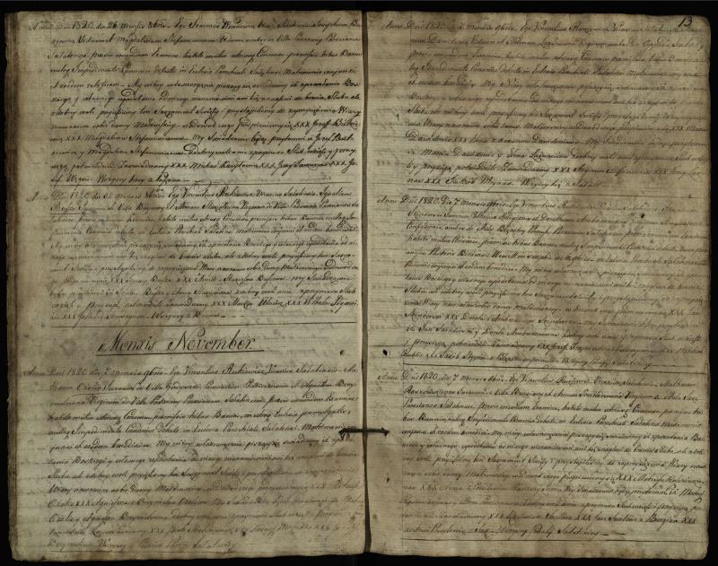 Saločių Romos katalikų parapijos bažnyčios 1819–1827 metų priešjungtuvinės apklausos knyga