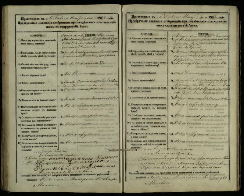 Pasvalio Romos katalikų parapijos bažnyčios 1876–1885 metų priešjungtuvinės apklausos knyga