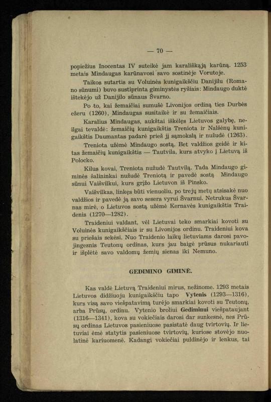 Vidurinių amžių istorija: vadovėlis vidurinėms ir aukštesniosioms mokykloms / K. Kliuksinas. – Kaunas: Sakalas, 1935. – 137, [5] p.
