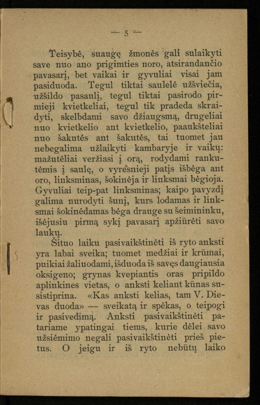 Kaip užsilaikyti pavasarį, vasarą, rudenį ir žiemą / [Otto Gotthilf Traenhart]; pagal d-rą med. L. Volbergą sutaisė d-ras A. Vileišis. – [Vilnius]: [„Vilniaus žinių“ red.], 1906 (Vilnius: „Vilniaus žinių“ sp.). – 91, [1] p.