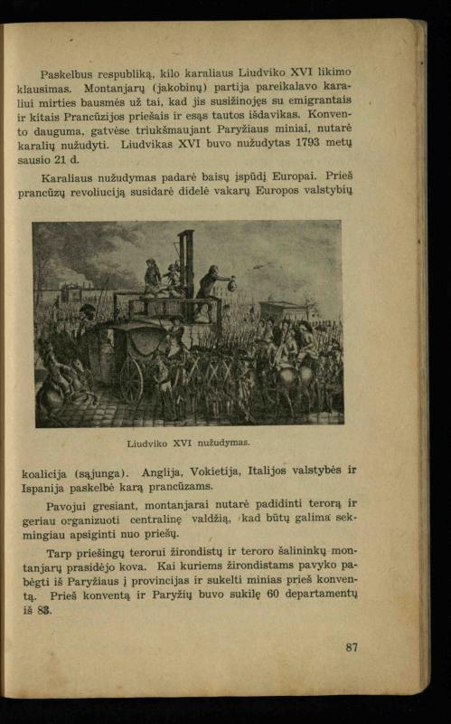 Naujųjų amžių istorija: vadovėlis vidurinėms mokykloms / K. Kliuksinas. – Kaunas: Sakalas, 1936. – 160 p.