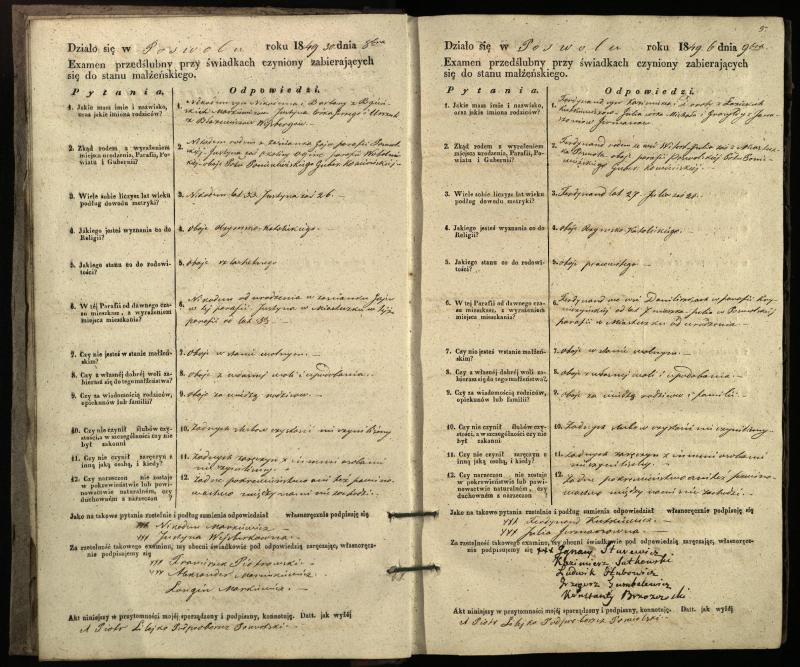 Pasvalio Romos katalikų parapijos bažnyčios 1849–1859 metų priešjungtuvinės apklausos knyga