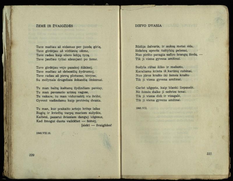 Per pasaulį keliauja žmogus : rinktinė poezija