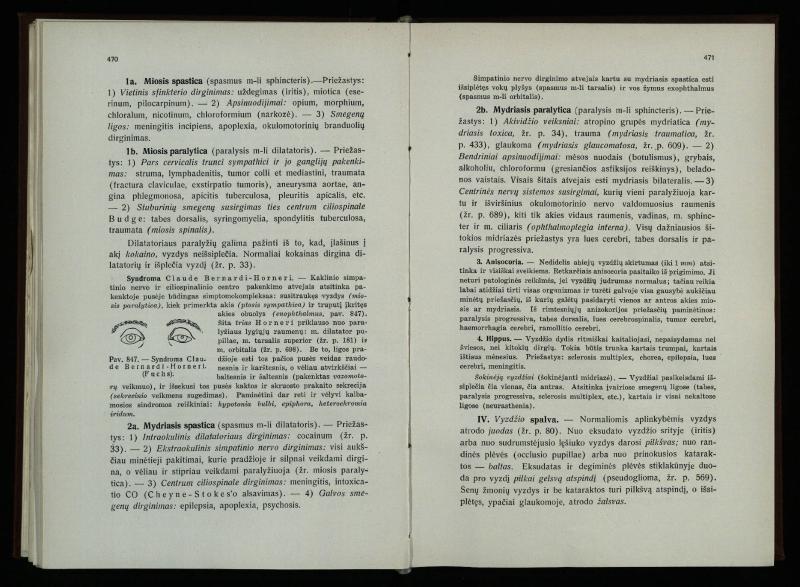 Akių ligų vadovas / Petras Avižonis. – Kaunas: Medicinos fakultetao leidinys, 1940. – VIII, 841, [2] p., 18 iliustr. lap.