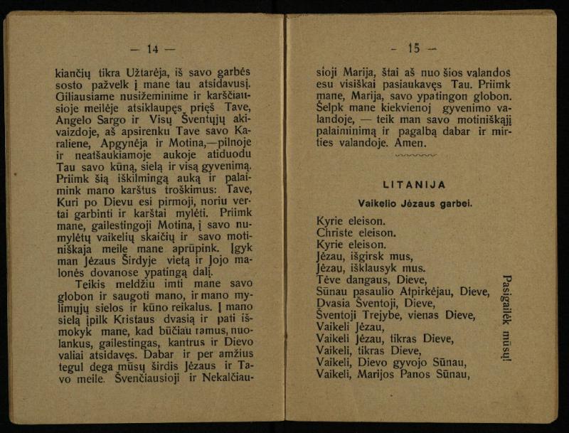 Švento Pranciškaus Asyžiečio juostelės brolija / sustatė T. Pranciškus Bizauskas O. F. M. – Kaunas: [s.n.], 1931. – 23 p.