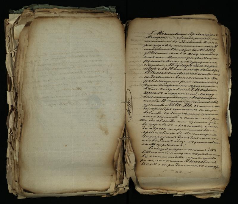 Pušaloto Romos katalikų parapijos bažnyčios 1884–1900 metų gaunamų raštų knyga