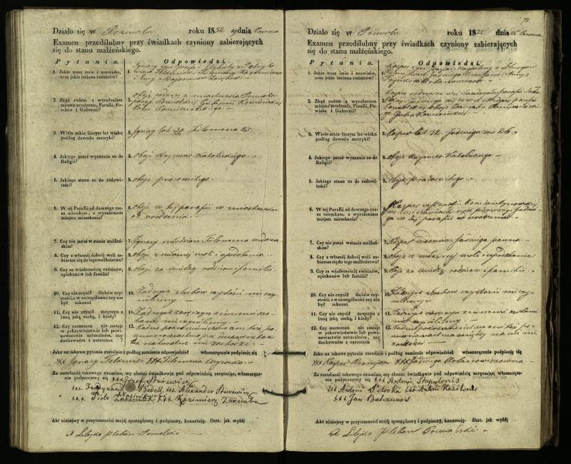 Pasvalio Romos katalikų parapijos bažnyčios 1849–1859 metų priešjungtuvinės apklausos knyga