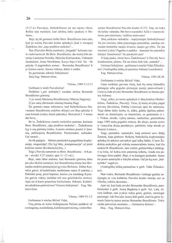 Šiaurietiški atsivėrimai : Pasvalio krašto istorijos ir kultūros žurnalas 2007, nr. 1 (22)
