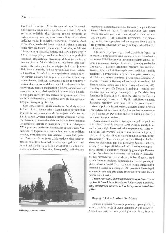Šiaurietiški atsivėrimai : Pasvalio krašto istorijos ir kultūros žurnalas 2007, nr. 1 (22)