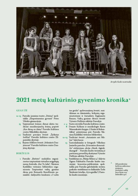 Šiaurietiški atsivėrimai : Pasvalio krašto istorijos ir kultūros žurnalas 2021, nr. 2 (51)