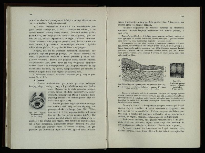 Akių ligų vadovas / Petras Avižonis. – Kaunas: Medicinos fakultetao leidinys, 1940. – VIII, 841, [2] p., 18 iliustr. lap.