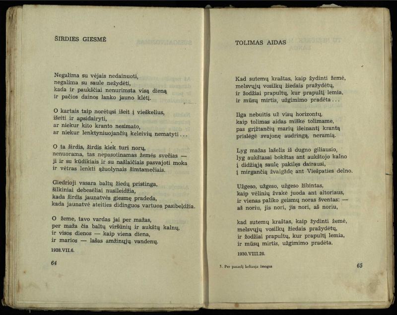 Per pasaulį keliauja žmogus : rinktinė poezija