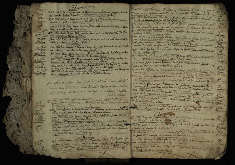 Pasvalio Romos katalikų parapijos bažnyčios 1776–1788 metų mirties metrikų knyga