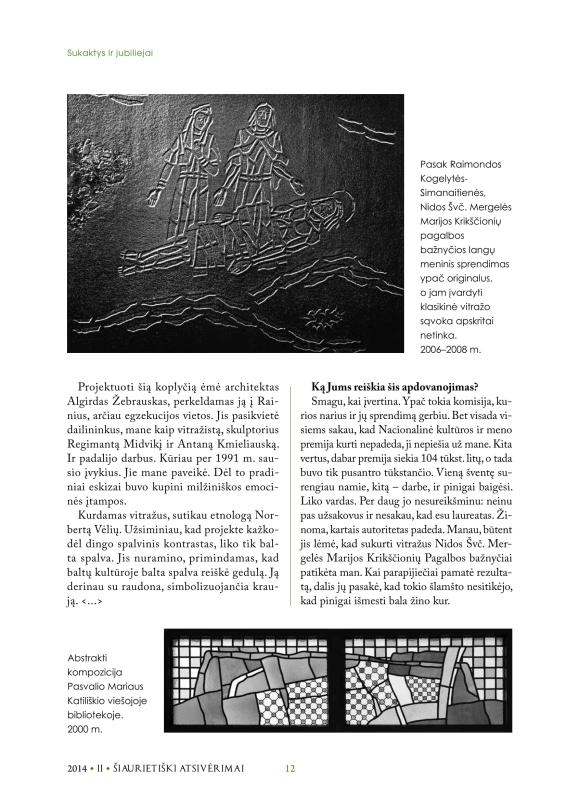 Šiaurietiški atsivėrimai : Pasvalio krašto istorijos ir kultūros žurnalas 2014, nr. 2 (37)
