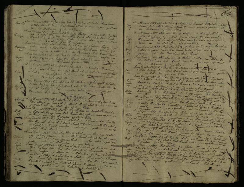 Pušaloto Romos katalikų parapijos bažnyčios 1785–1810 metų mirties metrikų knyga