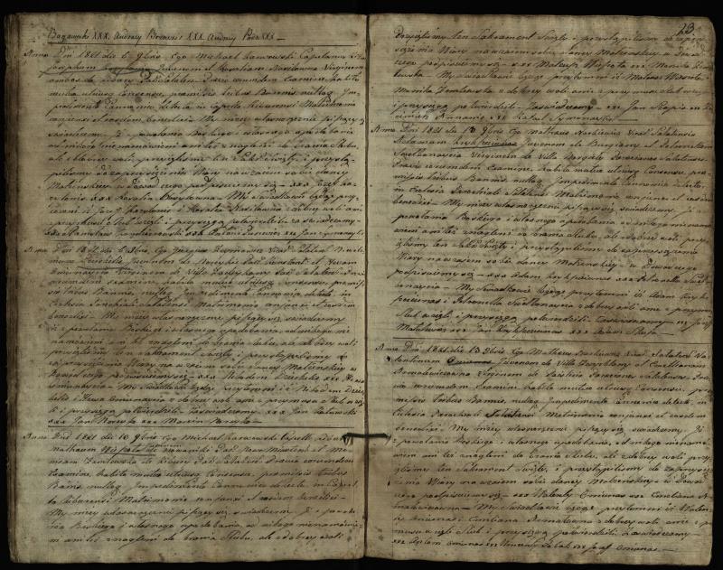 Saločių Romos katalikų parapijos bažnyčios 1819–1827 metų priešjungtuvinės apklausos knyga