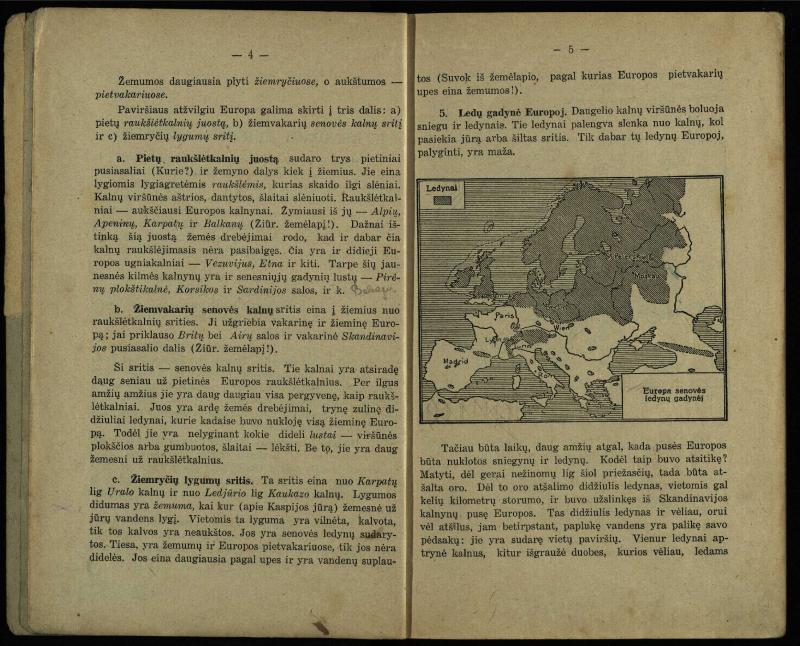 Europa : geografijos vadovėlis progimnazijai ir gimnazijai