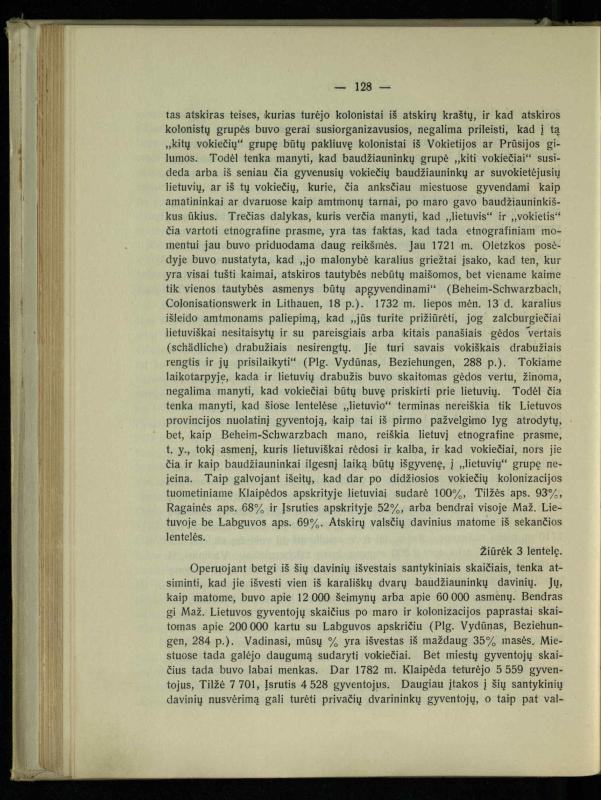 Tautiniai santykiai Maž. Lietuvoje ligi Didžiojo karo istorijos ir statistikos šviesoje
/ Vincas Vileišis. – Kaunas: Politinių ir socialinių mokslų institutas, 1935. – 271, [3] p.