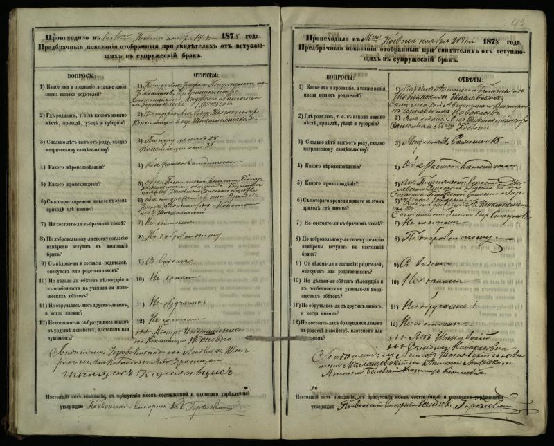 Pasvalio Romos katalikų parapijos bažnyčios 1876–1885 metų priešjungtuvinės apklausos knyga
