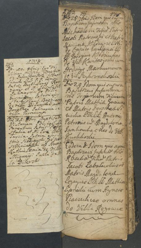 Pasvalio Romos katalikų parapijos bažnyčios 1749–1772 metų krikšto metrikų knyga