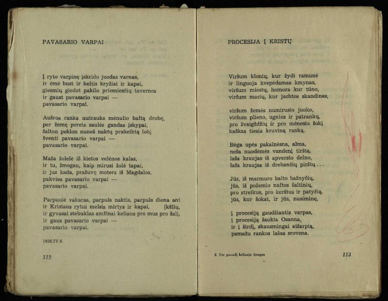 Per pasaulį keliauja žmogus : rinktinė poezija