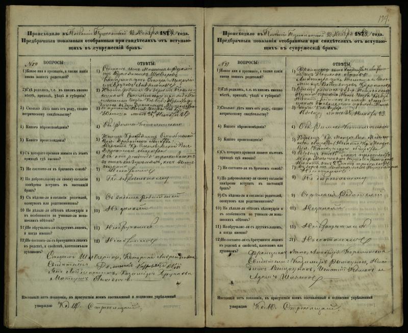 Pušaloto Romos katalikų parapijos bažnyčios 1878–1883 metų priešjungtuvinės apklausos knyga