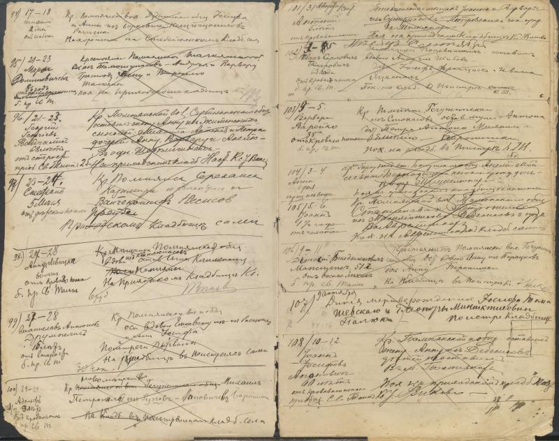 Pumpėnų Romos katalikų parapijos bažnyčios 1904–1905 metų mirties metrikų juodraštis