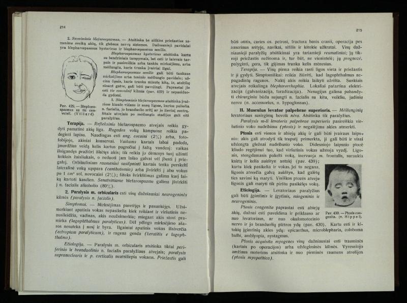Akių ligų vadovas / Petras Avižonis. – Kaunas: Medicinos fakultetao leidinys, 1940. – VIII, 841, [2] p., 18 iliustr. lap.