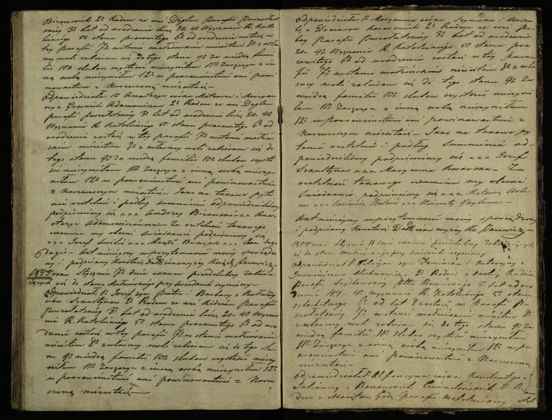 Pušaloto Romos katalikų parapijos bažnyčios 1847–1855 metų priešjungtuvinės apklausos knyga