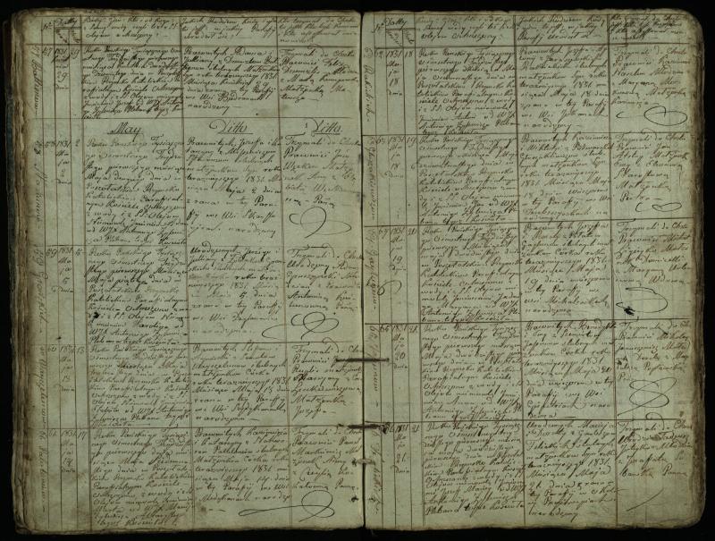 Pušaloto Romos katalikų parapijos bažnyčios 1828–1834 metų krikšto metrikų knyga