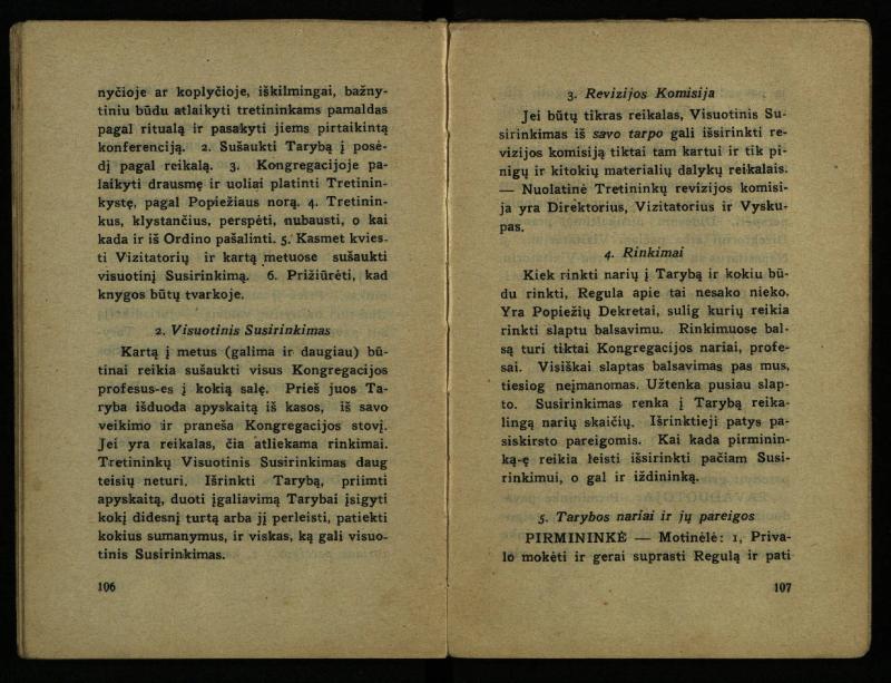 Naujas vadovėlis šv. Pranciškaus tretininkams / sustatė T. Pranciškus Bizauskas O. F. M. – 3-ias papild. ir pager. leid. – Kaunas: [s.n.], 1934. – 200 p.