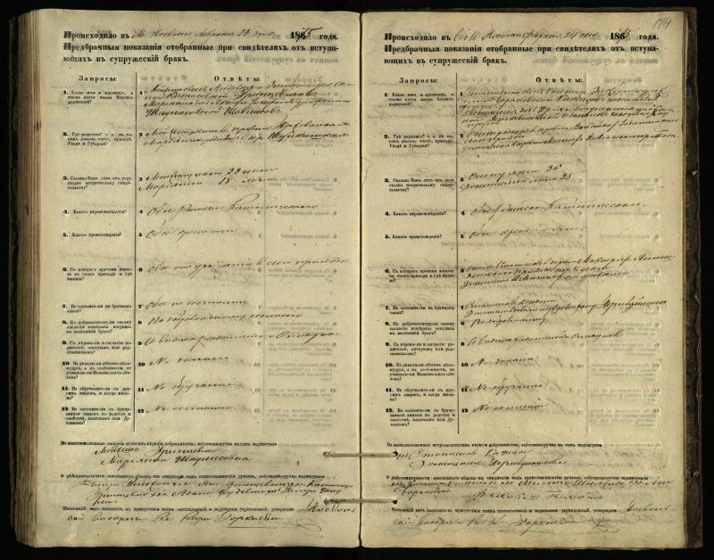 Pasvalio Romos katalikų parapijos bažnyčios 1866–1876 metų priešjungtuvinės apklausos knyga
