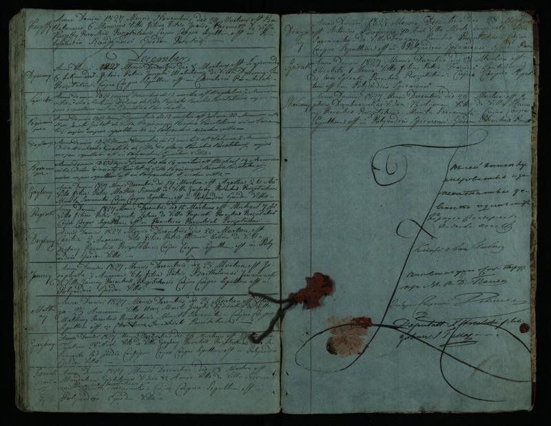 Pušaloto Romos katalikų parapijos bažnyčios 1810–1827 metų mirties metrikų knyga