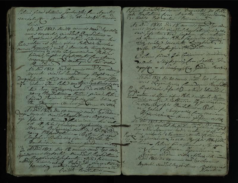 Pušaloto Romos katalikų parapijos bažnyčios 1802–1814 metų krikšto metrikų knyga