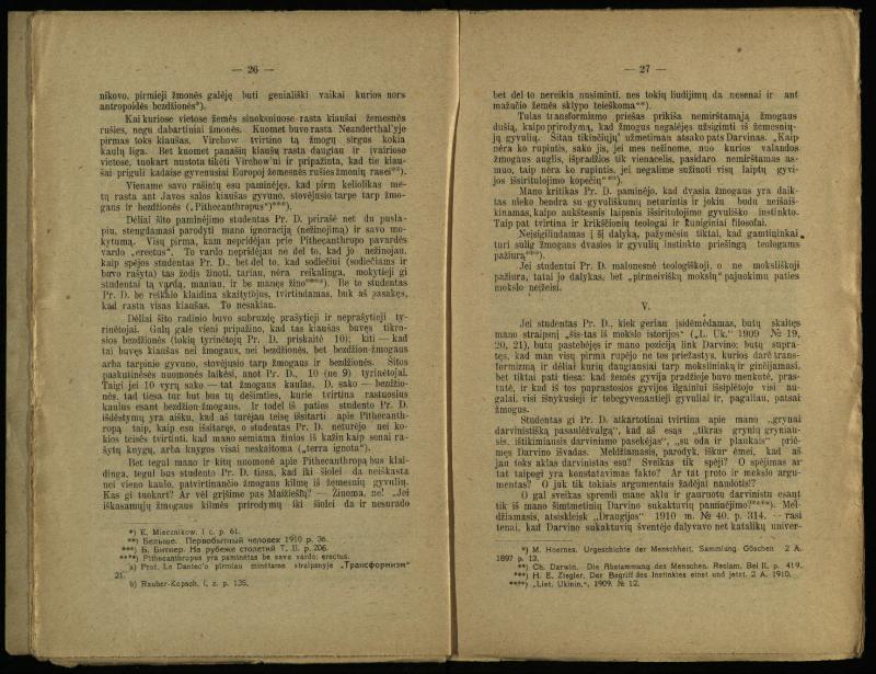 Šis tas iš mokslo istorijos / P. Avižonis. – Voronežas, 1918. – 37 p.