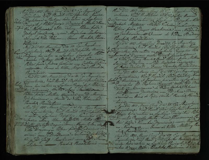 Pušaloto Romos katalikų parapijos bažnyčios 1802–1814 metų krikšto metrikų knyga