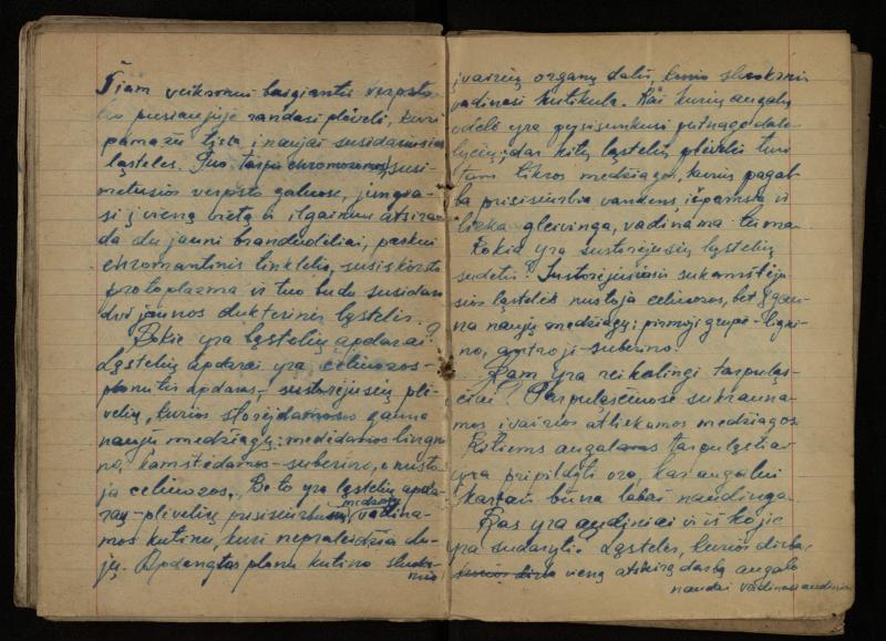 Žurnalisto, literato, vertėjo Kazimiero Pūro įrišti sąsiuviniai