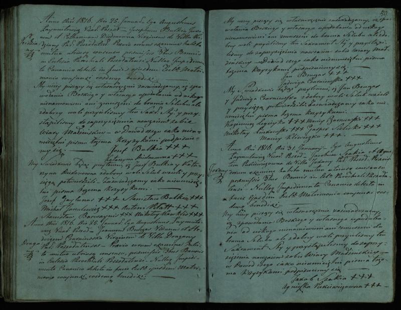 Pušaloto Romos katalikų parapijos bažnyčios 1810–1819 metų jungtuvių metrikų knyga