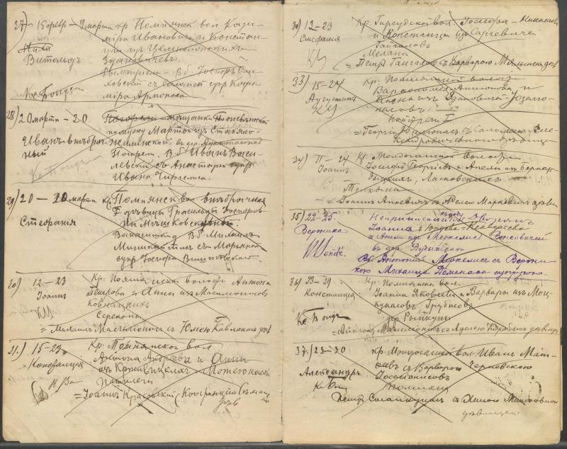 Pumpėnų Romos katalikų parapijos bažnyčios 1906–1917 metų krikšto metrikų juodraštis