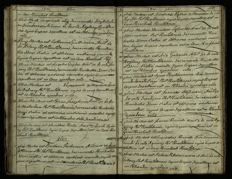 Pušaloto Romos katalikų parapijos bažnyčios 1785–1810 metų mirties metrikų knyga