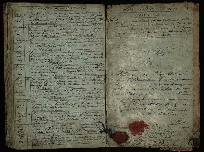 Pasvalio Romos katalikų parapijos bažnyčios 1793–1824 metų jungtuvių metrikų knyga