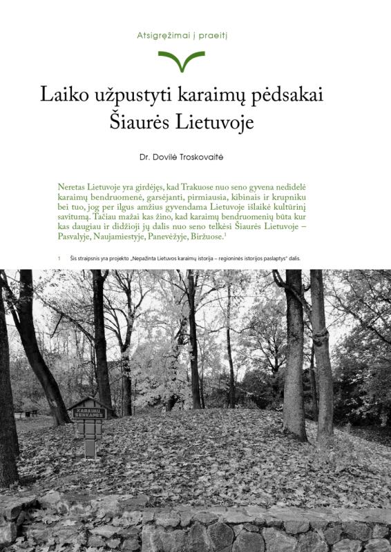 Šiaurietiški atsivėrimai : Pasvalio krašto istorijos ir kultūros žurnalas 2020, nr. 1 (48)