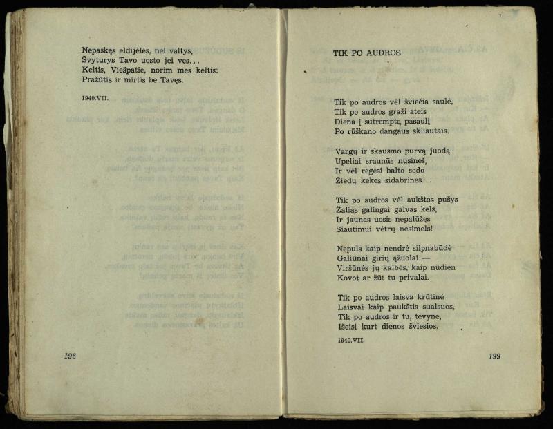 Per pasaulį keliauja žmogus : rinktinė poezija