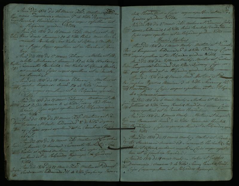 Pušaloto Romos katalikų parapijos bažnyčios 1810–1827 metų mirties metrikų knyga