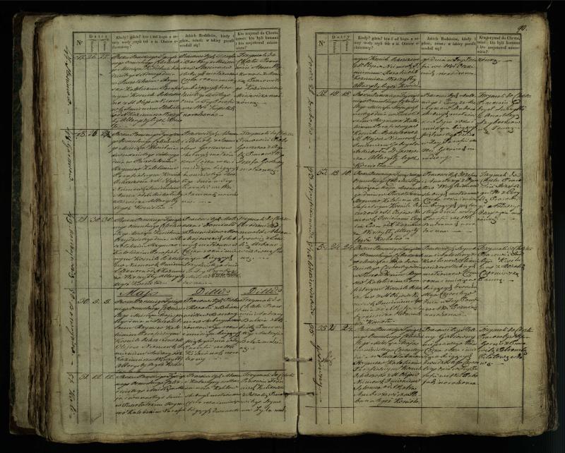 Pušaloto Romos katalikų parapijos bažnyčios 1835–1846 metų krikšto metrikų knyga